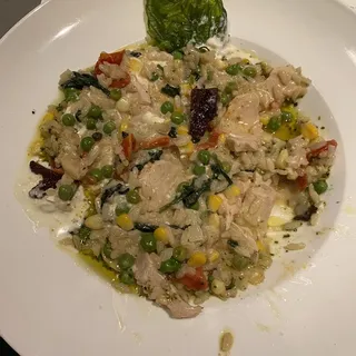 Roasted Chicken Risotto