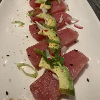 Asian Ahi tuna Sashimi