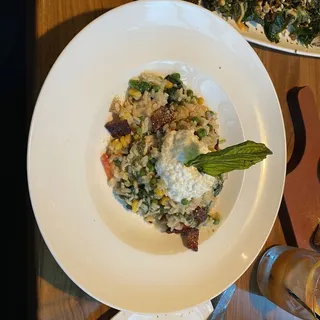 Roasted Chicken Risotto