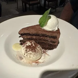 Cooper's Hawk Chocolate Cake