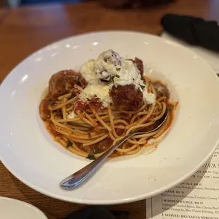 Keaton's Spaghetti &amp; House-made Meatballs