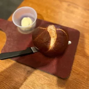  a loaf of bread and butter