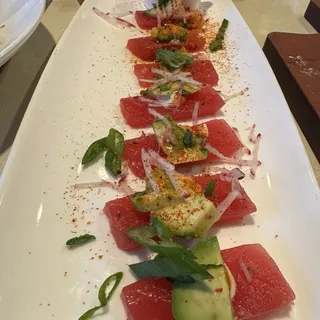 Asian Ahi Tuna Sashimi