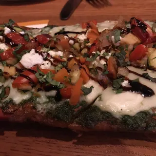 Roasted Vegetable & Goat Cheese Flatbread