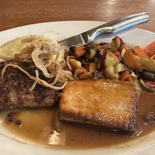 Pretzel-Crusted Pork Chop