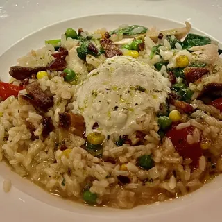 Roasted Chicken Risotto