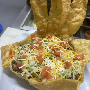 Tostada bowl