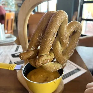 Pretzels and Queso