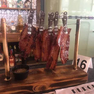 Clothesline Bacon
