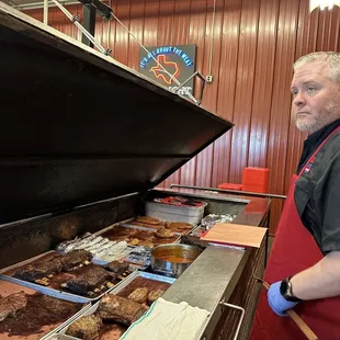 Where you pick your meat.