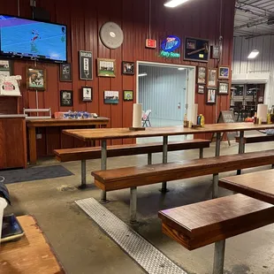 Inside view of dining area