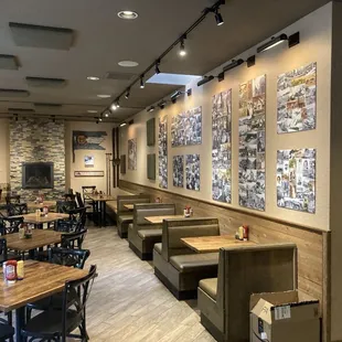 interior, sushi and sashimi