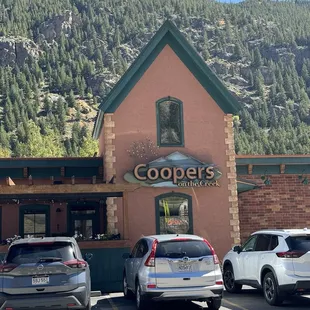 Front of restaurant