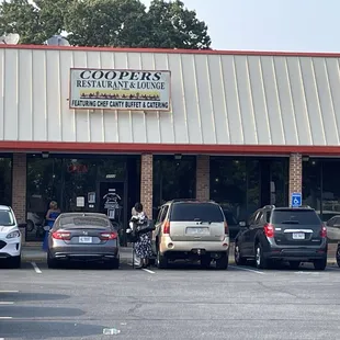 Front of restaurant