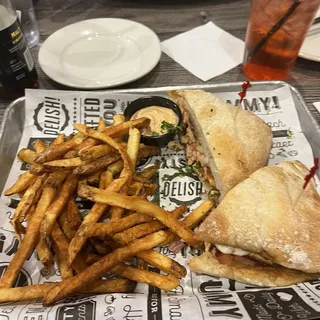 Blackened Salmon Sandwich