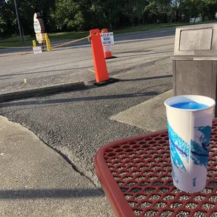 Blue Raspberry Slushie