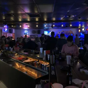 One of the first months we opened.