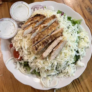 Grilled chicken salad