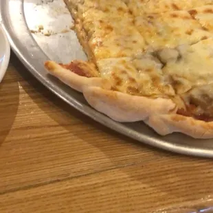 Pepperoni and mushroom large pie