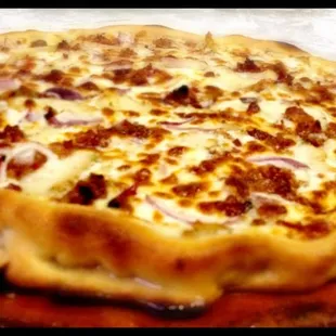 pizza, food