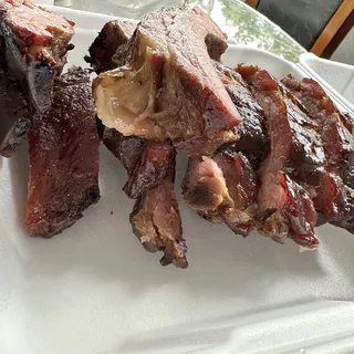 Slab Pork Ribs and 8 oz. Sauce