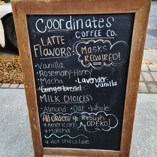 Menu Board