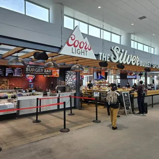 customers walking through the store