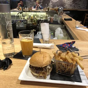 Mushroom Swiss Burger