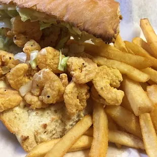 Best shrimp poboy!
