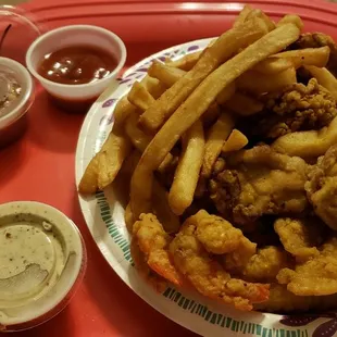 Seafood platter