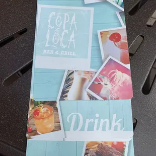 Menu (front page)