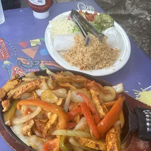 Grilled Chicken Fajitas