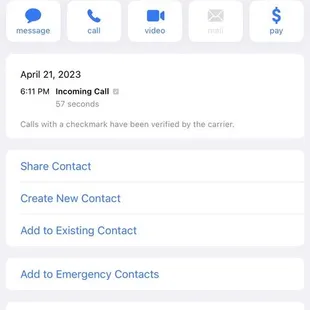 Pictures show I called to confirm the time they were open and close.