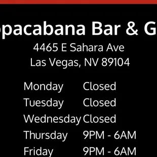 And shows in the website they close 6am