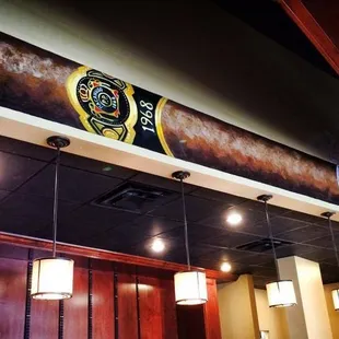 Hand painted murals!