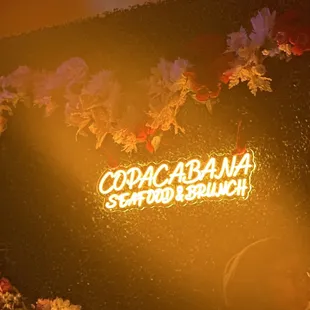 neon sign