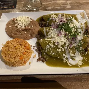 Enchiladas Verdes