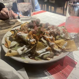 Chicken nachos