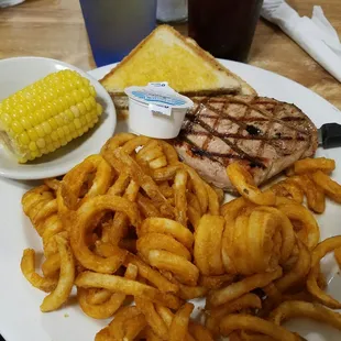 Pork Chop. Absolutely delicious