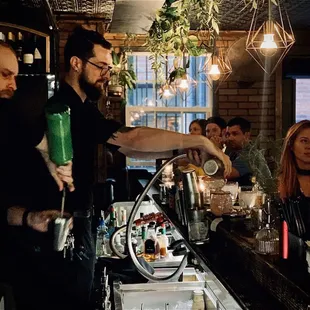 Steven and Austin killing the cocktails!!