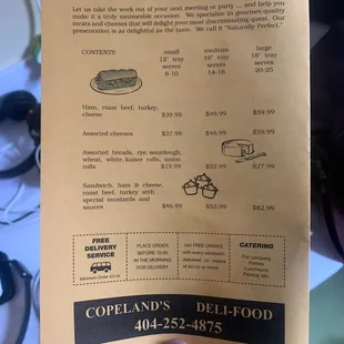 Copeland Deli