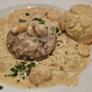 Shrimp Alfredo