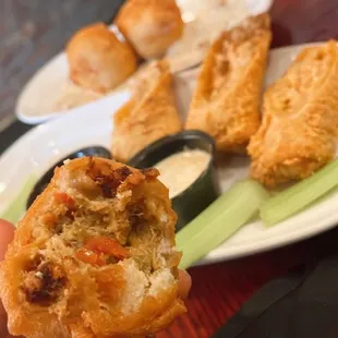 Crab Stuffed Beignets