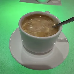Affogato w/creme brûlée.