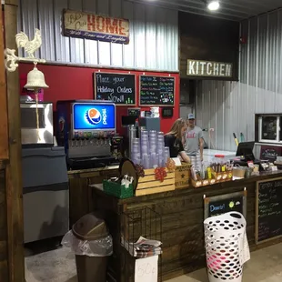 Inside photo of the cafe.