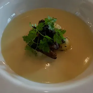 Warm Yukon Gold Potato Soup