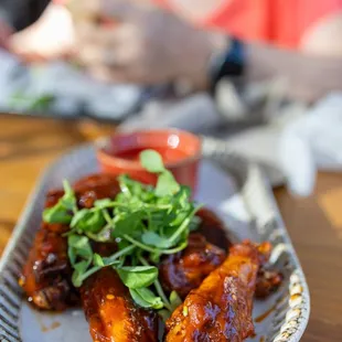 Rooftop Menu: Chicken Wings ($14)