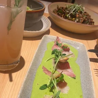 Hamachi Crudo