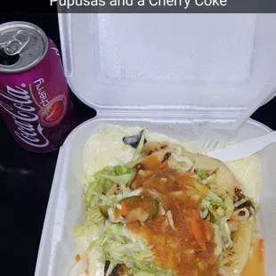 Pupusas de Loroco  $5.50 for 3