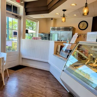 Inside of Coppa Gelato